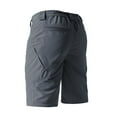 thumbnail image 3 of WTOBBY Men's Durable Tactical Ripstop Utility Cargo Shorts - Multi-Pocket Abrasion-Resistant Design for Hiking Camping Construction,Gray 2XL, 3 of 4