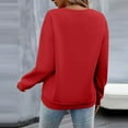thumbnail image 5 of Long Sleeve Sweatshirts for Women Outfits Fashion Crewneck Pullover Comfort Outdoor Fall Clothes Basic Casual 2025 Winter Clothing Shirts, 5 of 6