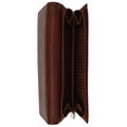 thumbnail image 3 of Ladies Genuine Leather Checkbook Wallet Organizer with Detachable Sleeve and ID Window 5575 CF, 3 of 6