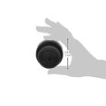 thumbnail image 3 of Amazon Basics - Perilla para puerta exterior con cerradura con llave y cerrojo, color negro mate, 3 of 8