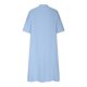 thumbnail image 5 of Vestido informal de lino con cuello en V para mujer: manga media, tres botones en el bolsillo, estilo veraniego, tallas S-XXL con detalles de busto/manga/longitud., 5 of 6
