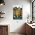 thumbnail image 3 of Elephant Stock Old Town Port Ii Wall Art - Vertical Canvas Wall Art - Living Room Wall Decor - Transportation Canvas - Orange And Teal Decor By Silvia Vassileva - 24" x 36", 3 of 8