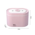thumbnail image 3 of TIMIFIS Colorful Humidifier Portable Desk Humidifier-Cool Mist Humidifier- Humidifier for Home Bedroom Office-Plants-Colorful Night Function Humidifiers for Bedroom, 3 of 6