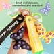 thumbnail image 5 of Sonducket Llavero colgante insecto cordón colgante llavero decoración bolso monedero decorativo llavero artesanal lindo DIY niñas Accesorios de disfraces Amarillo Sonducket AP014433-03, 5 of 6