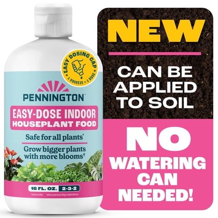 Pennington Easy-Dose Indoor Plant Food 2-3-2 Fertilizer 16oz