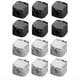 thumbnail image 1 of Clips Organizadores de Cables, 12 Piezas, Soporte de Almacenamiento Organizador de Cables MagnéTico con Adhesivo Fuerte, Soporte para Ocultar Cables de TeléFono, 1 of 6