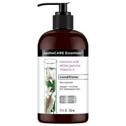 ApotheCARE Essentials The Mender Conditioner Coconut Milk, White Jasmine, Vitamin E 12 oz