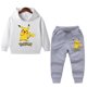 thumbnail image 3 of Conjuntos de ropa para niños, sudaderas con capucha y pantalones de dibujos animados de Pokémon, conjunto informal de 2 piezas para niños de 1 a 8 años, traje de Patrulla Canina, 3 of 5