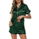 thumbnail image 3 of Women Loungewear Satin Pajamas Women Polyester Fiber With Chest Pocket For Woman For Household ANGGREK Ropa, 3 of 6