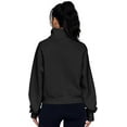 thumbnail image 5 of Womens Sweatshirts Half Zip Cropped Pullover Fleece Quarter Zipper Hoodies Fall outfits Clothes Thumb Hole, 5 of 11