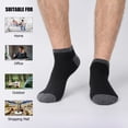 thumbnail image 3 of KOITHOT 50 Pairs Mens Ankle Socks Low Cut Lightweight Breathable Summer Mens Socks Size 10 13 Value Pack, 3 of 7