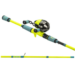 PLUSINNO Kids Fishing Pole, Portable Telescopic Fishing Rod and Reel Combo  Kit - with Spincast Fishing Reel Tackle Box for Boys, Girls, Youth Yellow  1.2M 3.94Ft