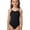 Black, variant on Girls Backless Tank Leotard for Ballet Dance Performance Gymnastics Practice and Stretchable Comfort Fit