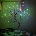 thumbnail image 1 of Luces navideñas led lámpara de alambre de cobre árbol de perlas luz interruptor táctil gypsophila luz de noche, 1 of 6
