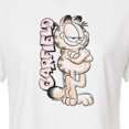 thumbnail image 3 of Garfield - Logo Vertical - Juniors Cropped Cotton Blend T-Shirt, 3 of 5