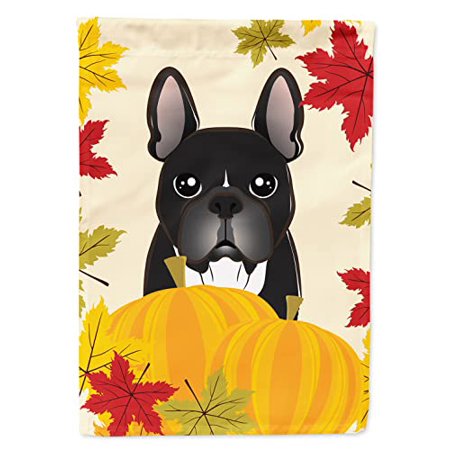 Caroline s Treasures BB2033GF French Bulldog Thanksgiving Flag Garden Size   Garden Size  multicolor
