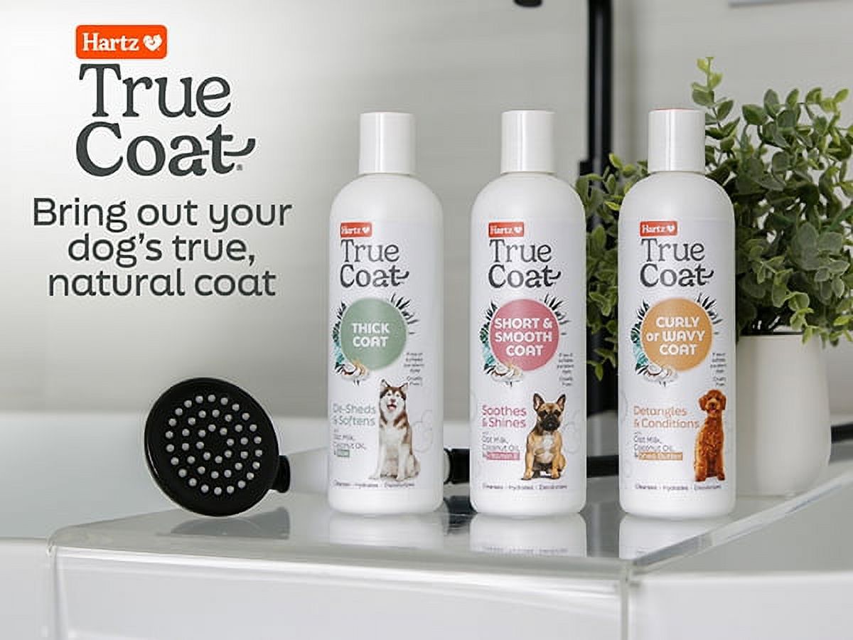 TrueCoat Curly or Wavy Dog Shampoo, 16 oz photo 4