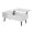 White, variant on 39 Inch Lift Top Coffee Table Wood Hidden Compartment Storage Shelf Convertible Desk For Living Room Home Office Reception Multi-functional Table(Gray)