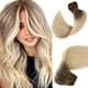 thumbnail image 1 of Paquetes de cabello humano Ombre Marrón ceniza a rubio blanco Coser en extensiones de cabello de trama Cabello humano 16 pulgadas 100G Extensiones de trama de cabello humano sin costuras Coser en paqu, 1 of 5
