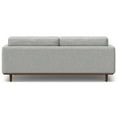 thumbnail image 6 of Morrison 89 inch Wide Mid-Century Modern Sofa in Mist Grey Woven-Blend Fabric, 6 of 10