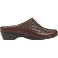 thumbnail image 2 of Easy Spirit Womens Dusk Leather Slip On Mules, 2 of 5