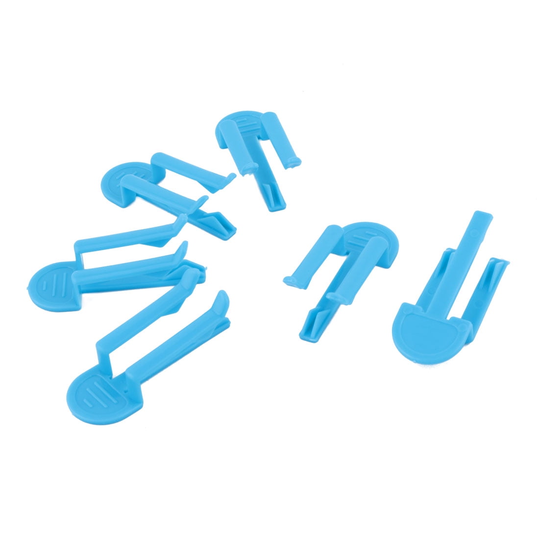 6pcs Plastic Rubbish Trash Can Garbage Bag Fixed Clip Clamp