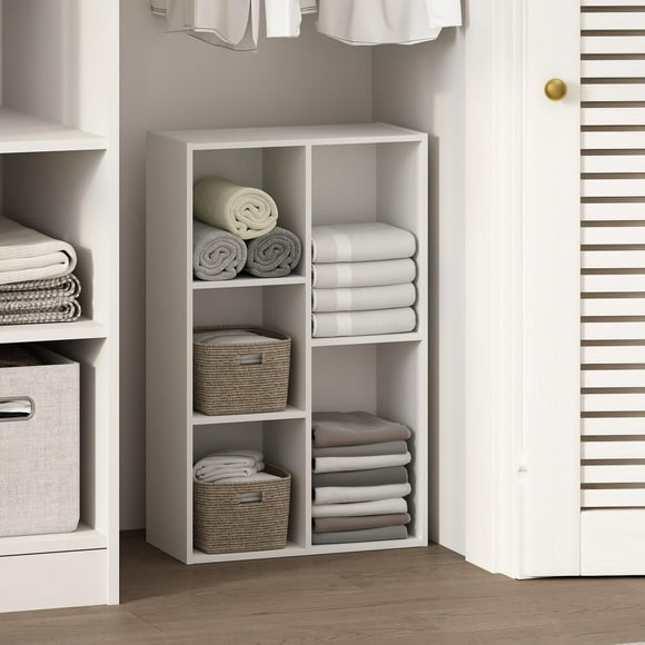 Organizador de almacenamiento para ropa y armario Furinno Reed, 5 cubos