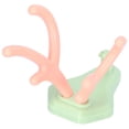 thumbnail image 3 of Deer Antlers Hooks, Multi Function Small Size Punch Free Cute Antler Hook  For Office For Home Green Pink,Blue Yellow,Khaki, 3 of 8