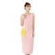 thumbnail image 4 of Conjunto de bata envolvente de spa para mujer, toalla de baño de microfibra absorbente suave y acogedora, 4 of 5