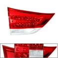 thumbnail image 3 of labwork Rear Brake Lamp Tail Light Replacement for 2011-2012 Toyota Sienna Red 8159008010 Left Inside Driver Side Tail Brake Signal Stop Lamp, 3 of 5