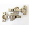 thumbnail image 6 of 2 Piece Clip on Soft Close Hinges 105 Degree, Self Closing, Frameless, with Mounting Plates Full Overlay Premium Included Screws, 1 Pair 00mm Kitchen Cabinet Furniture Hardware, 6 of 7