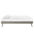 thumbnail image 4 of Modway Margo King Wood Platform Bed Frame in Gray, 4 of 7