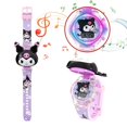 thumbnail image 1 of Reloj de pulsera Kawaii Sanrio, reloj Cinnamoroll, reloj Kuromi, correa de reloj My Melody, figuras de anime, accesorios, regalo para niñas, juguete para niños y estudiantes, 1 of 5