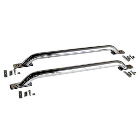 Truck Bed Rail Hardware Big Country Truck Accessories 10144 Big Country Multi Fit Bed Rails. Drilling Required. Polished Stainless Steel ()
