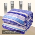thumbnail image 5 of Sacred Thread Sherpa Fleece Blanket, Soft and Cozy Queen Blanket, Plush Blanket for Sofas & Beds, 5 of 7
