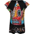 thumbnail image 5 of Jean Michel Basquiat Women Summer Cotton Short-Sleeve T-Shirt Tops,Classic V-Neck Graphic Tee Clothes, 5 of 5