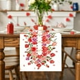 thumbnail image 5 of PEIBang Valentine's Day Love Heart Table Runner,12x71 Inch Kitchen Dining Table Decor for Indoor Outdoor Anniversary Wedding Home Party, 5 of 6