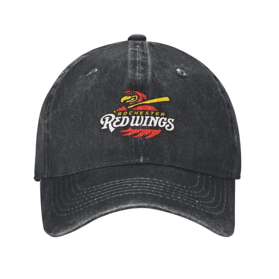 Rochester Red Wings Hat Adult Adjustable Classic Washed Casquette Cap Hat Baseball Cap
