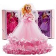 thumbnail image 2 of Amyove 40cm Wedding Doll Large Tail Dressed Princess Girl Children Toy Kids Birthday Gift, 2 of 6