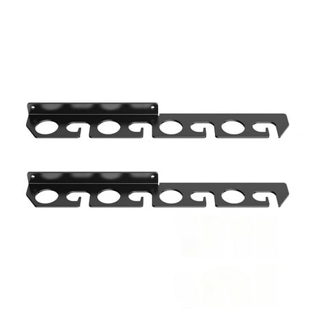 BQBQERT Anglers Option Acrylic Wall Rack for Fishing Rod Collection and Organization