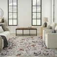 thumbnail image 3 of Nourison Nourison Washables Floral Ivory Pink 5'2" x 7' Area Rug (5x7), 3 of 10