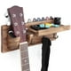 thumbnail image 2 of Soporte para guitarra Soporte para guitarra montado en la pared Colgador de pared de madera Suministros para rack de almacenamiento de instrumentos, Marrón Methold HA004063-01B, 2 of 7