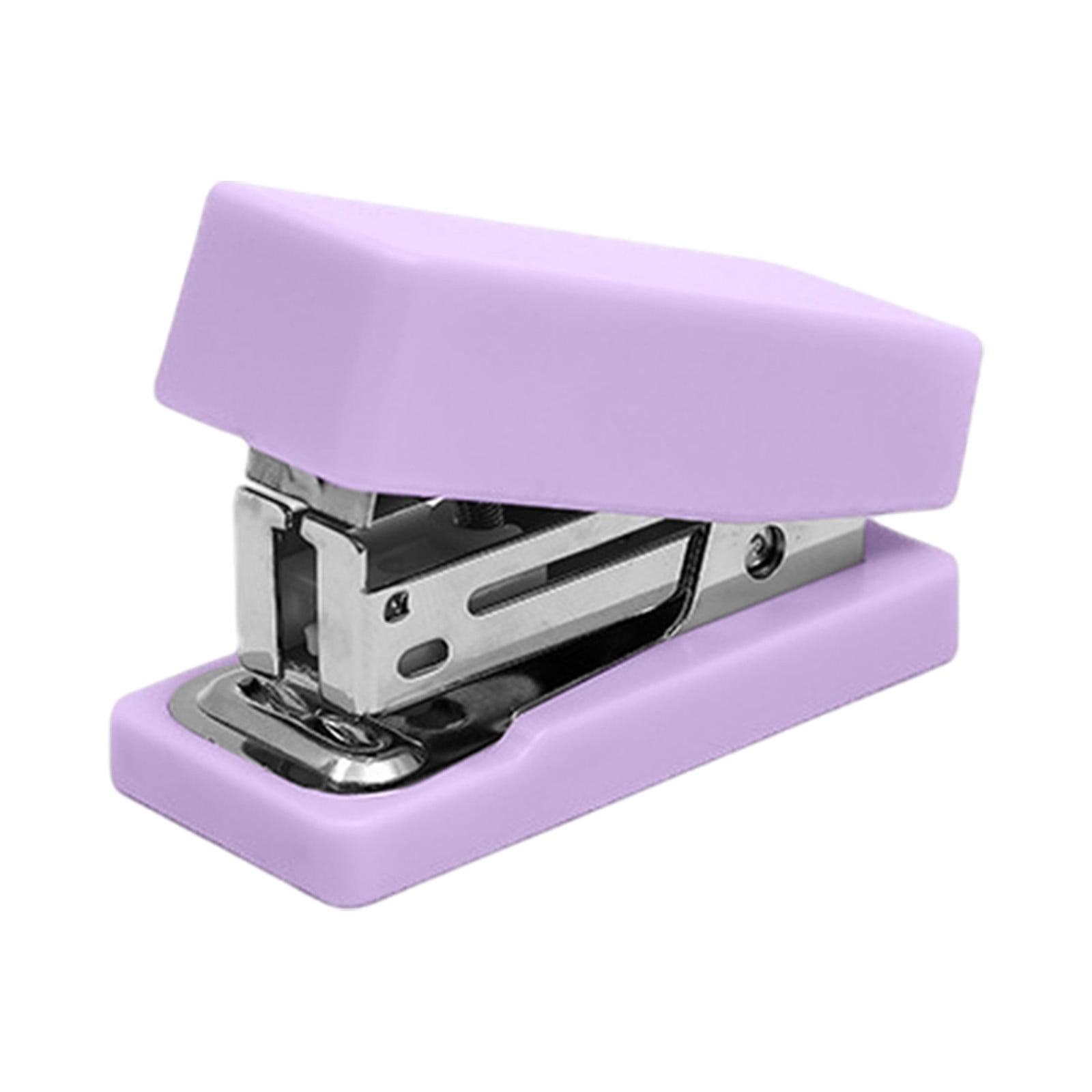 Bdday Macaron Color 12 Small Stapler Office Effortless Binding Mini Stapler Student Portable Stapler