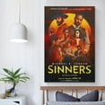 thumbnail image 4 of Sinners Canvas Wall Art Movie Poster Room Decor P-3, 4 of 7