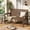 Brown, variant on 52 Inch Weatherproof HDPE Outdoor 2 Person Garden Bench, 600 LBS Weight Capacity Durable Poly Patio Seat for Yard Deck Pool Beach Front Porch