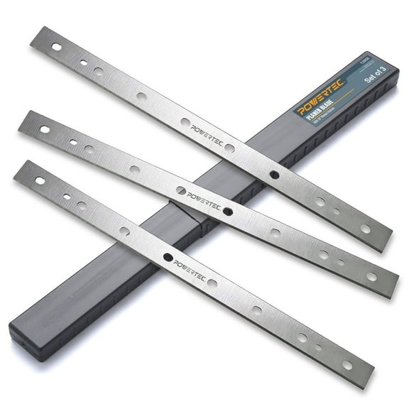 POWERTEC 3PK 13 Inch Planer Blades for DeWalt DW735, DW735X Planer, Replacement for DW7352 Planer Knives, 12800