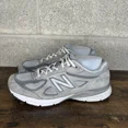 thumbnail image 4 of NEW BALANCE Men's 9.5 D 990v4 Gray Suede Shoes M990GL4 Sneakers | Made in USA, 4 of 6
