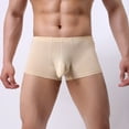 thumbnail image 4 of Calzones Para Hombre, Ropa Interior Transpirable De Algodón Con Hilo De Hielo Y Nariz De Elefante Para Hombre., 4 of 7