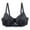 Black, variant on CFLVAEK Lace Bras for Women Plus Size Underwire Push Up Bra Comfort Full Coverage Everyday Bras Breathable Adjustable Strape Bralette for Big Bust Black L