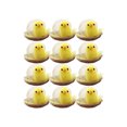 thumbnail image 1 of Educational Toys 12pcs Easter Chick Decor Simulation Mini Chicks Home Desktop Decor (Yellow), 1 of 6